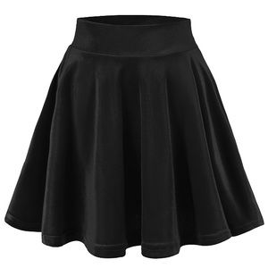 NWOT Velvet Mini Skirt